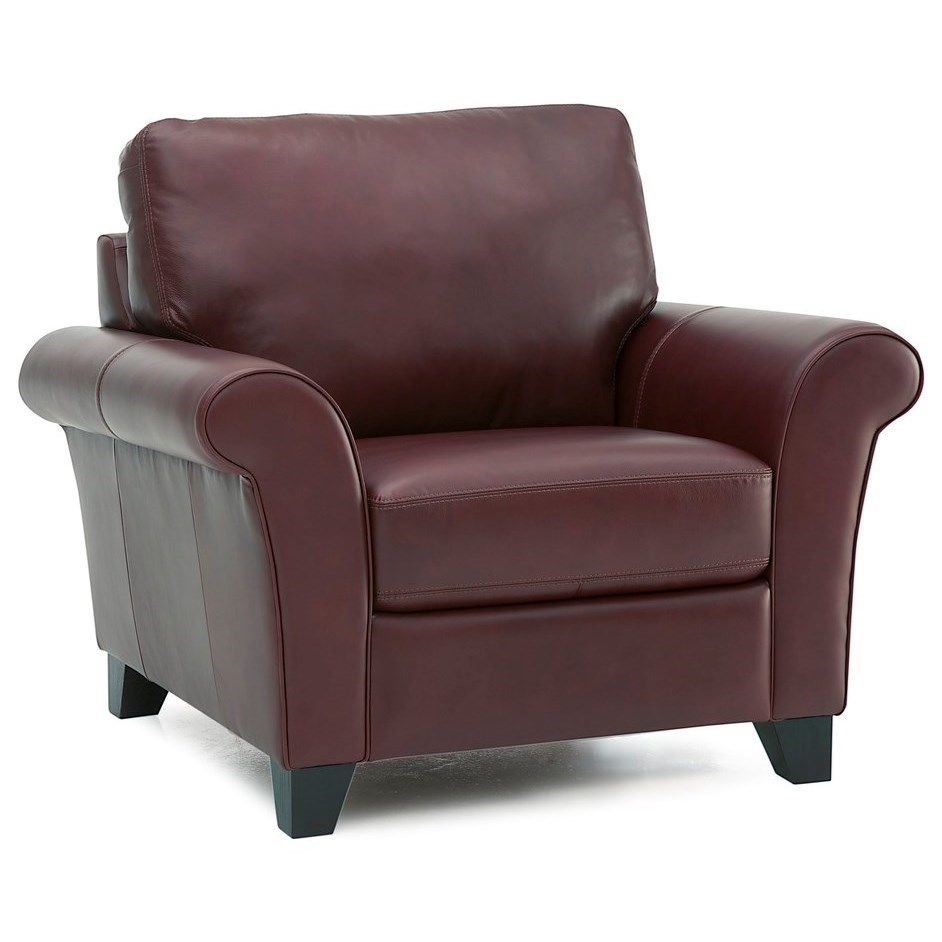 Palliser leather chair deals and ottoman